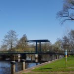 vom 18. April 2018 Blick auf die Zugbrücke