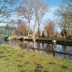 mit Blick auf die Zugbrücke mit Blick auf die Zugbrücke