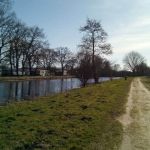 an der Hamme entlang