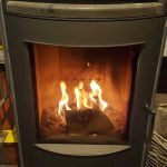 Kaminfeuer waermt Kaminfeuer waermt