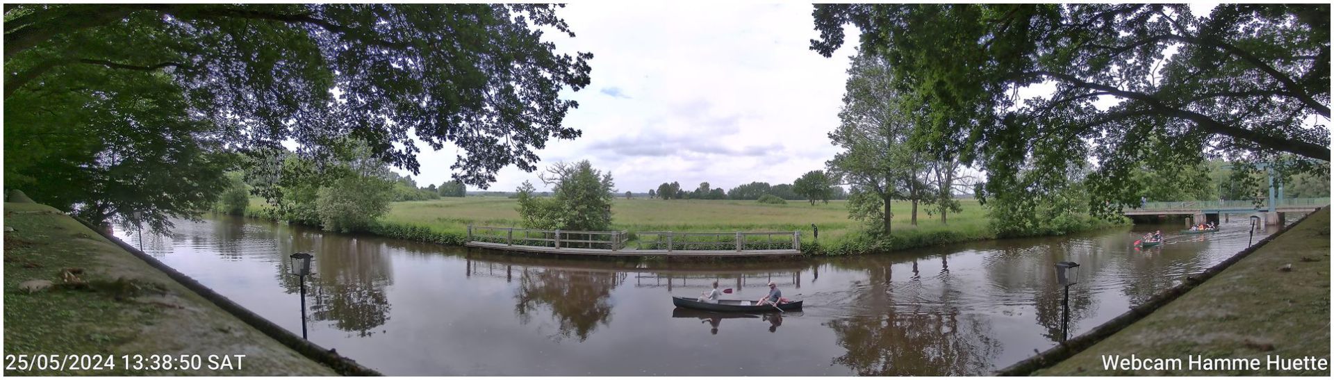 eindeutig ein Paddelboot